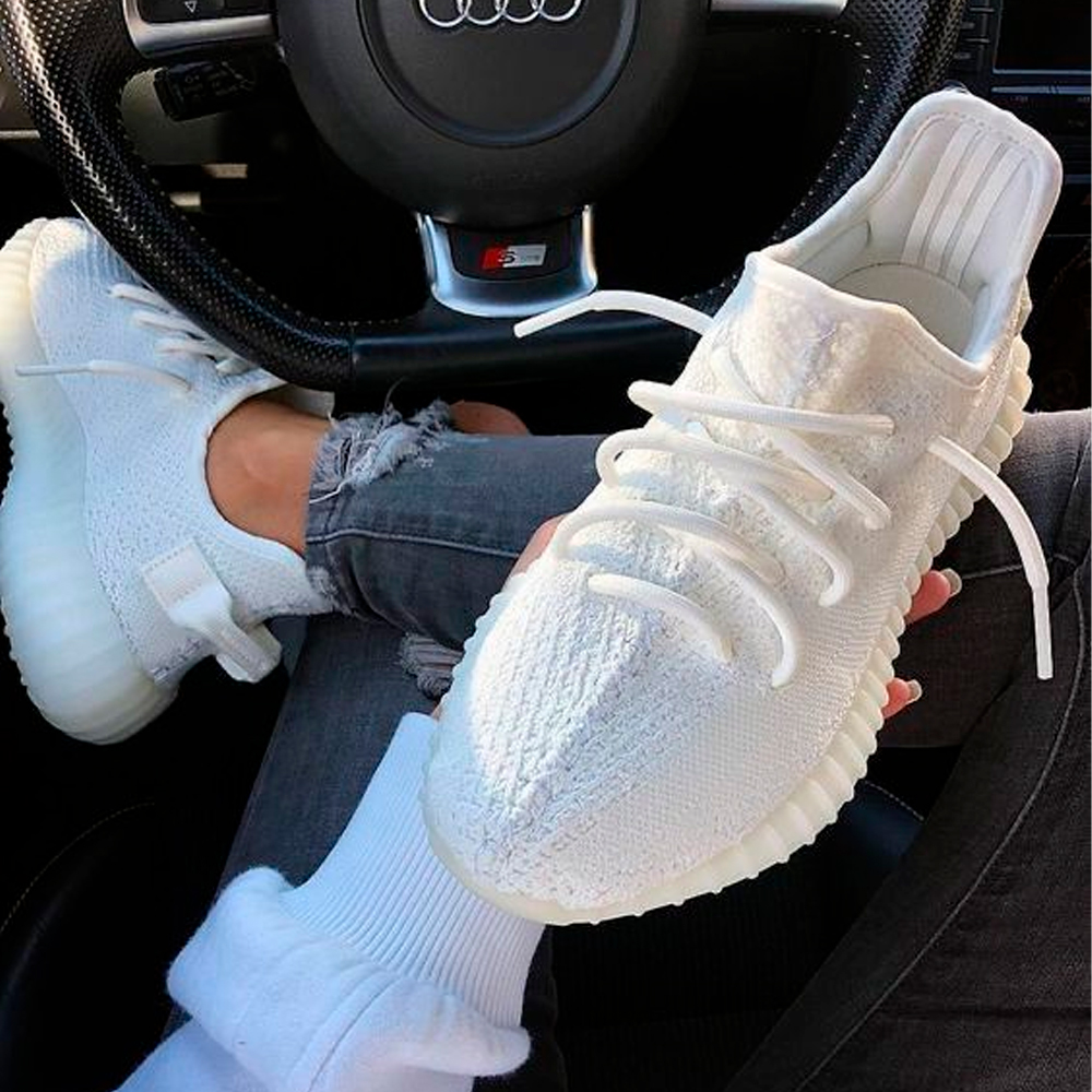 Tenis Para Mujer Yeezy Blanco Importado